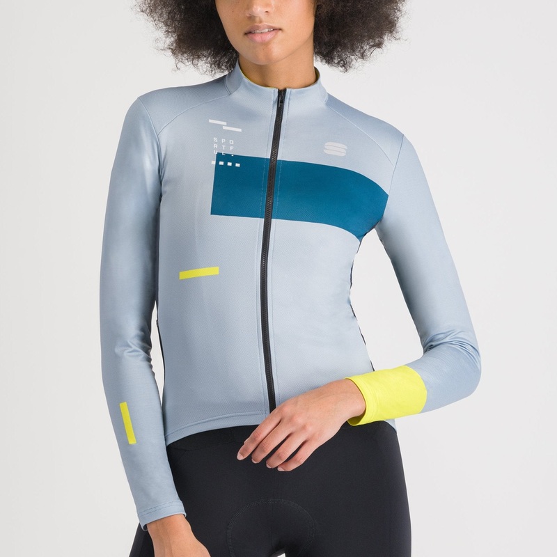 Maglia maniche lunghe donna Sportful Breakout Supergiara – Azzurro