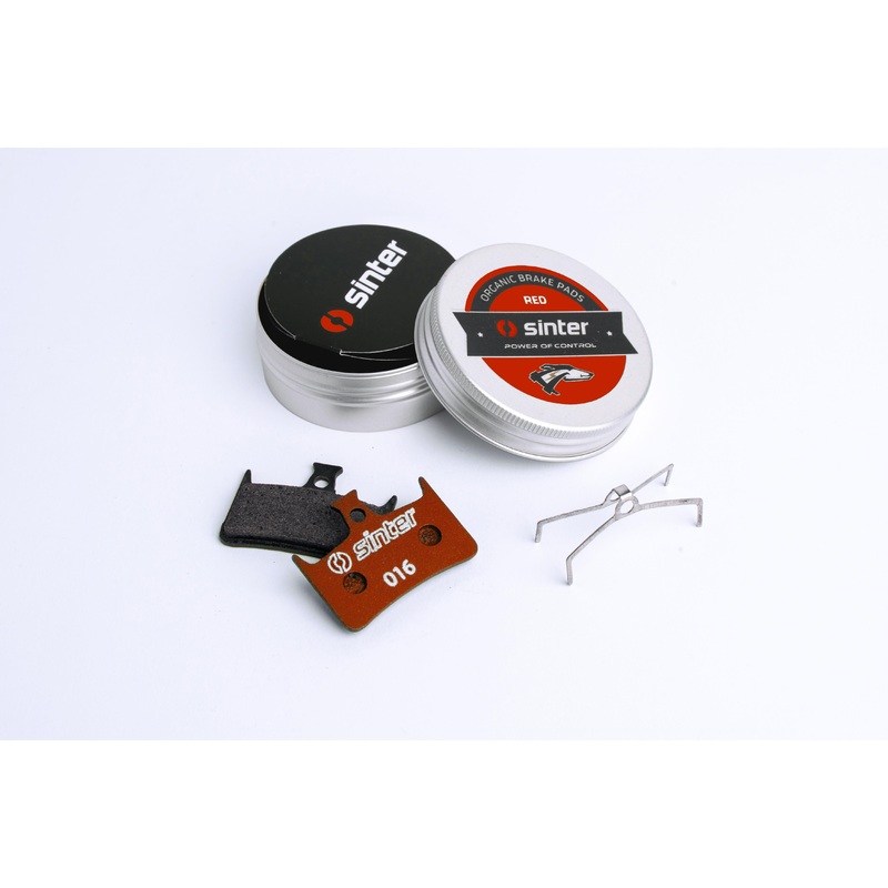 Sinter Disc Brake Pads – 016 Hope S514 – Single Pair Blister Pack: Red