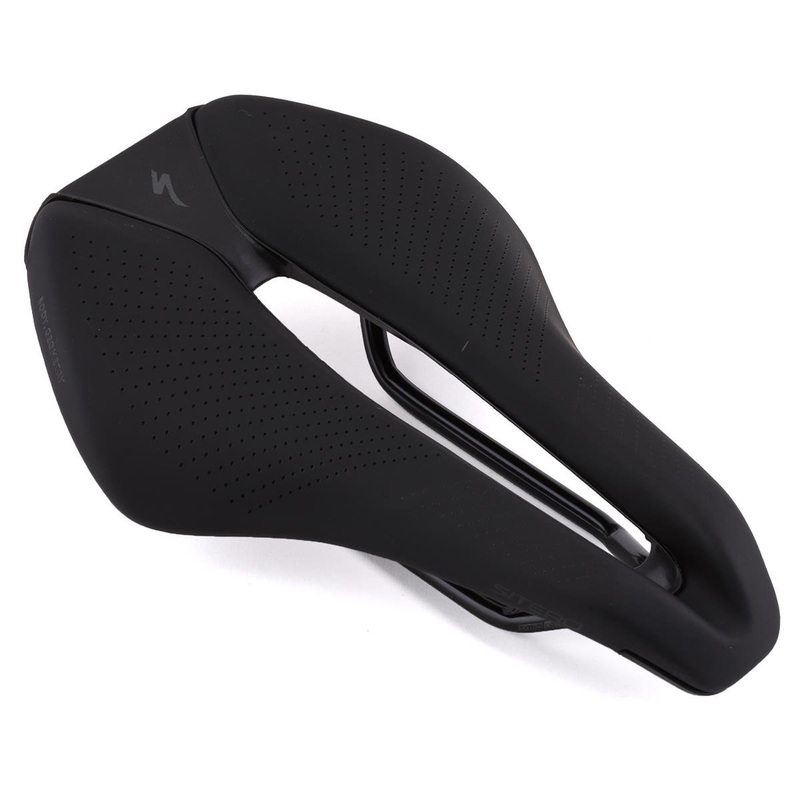 Specialized Sitero Saddle (Black) (Chromoly Rails) (155mm)