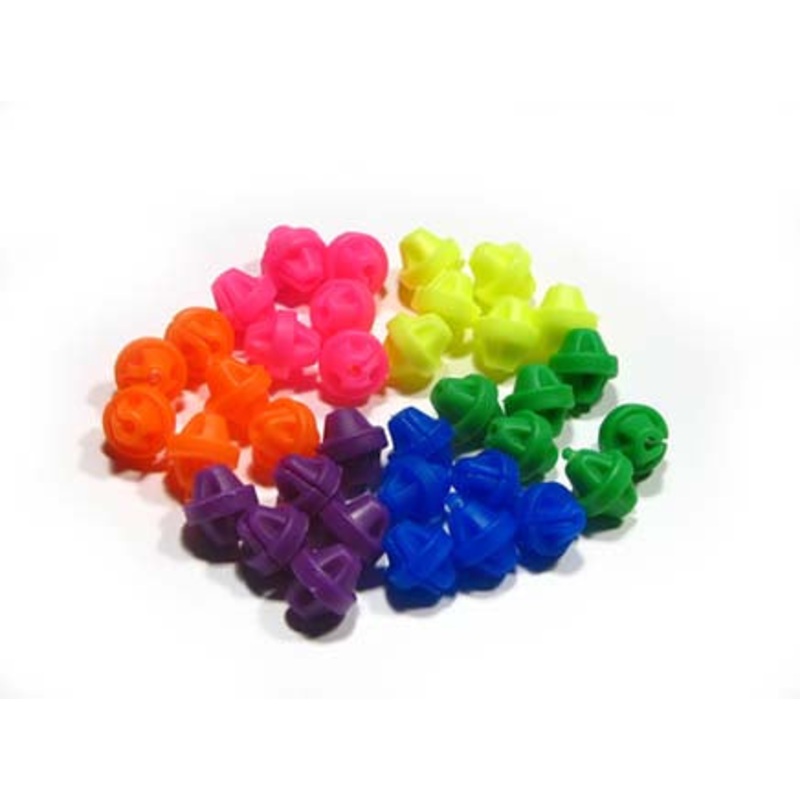 Spoke Beads|SPOKE BEADS MULTICOLOURED (SPOKEY DOKEY) 36pcs