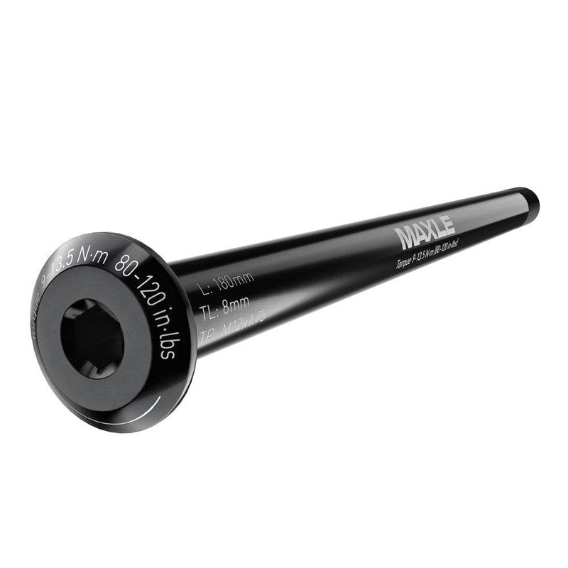 Sram Axle Maxle Stealth Rear, Length 180Mm, Thread Length 13Mm, Thread Pitch M12X1.0 – Boost Udh: Black