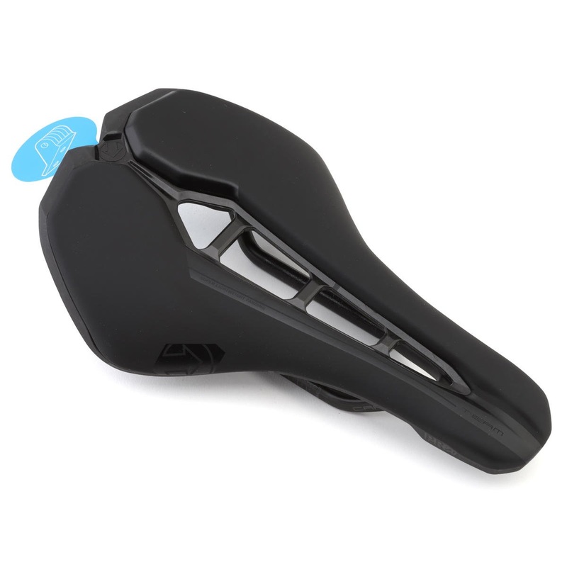 PRO Stealth Team Saddle (Black) (Carbon Rails) (152mm)