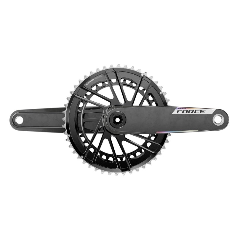 SRAM Force Crankset – 172.5mm 12-Speed 48/35t 8-Bolt Direct Mount DUB Spindle Carbon E1