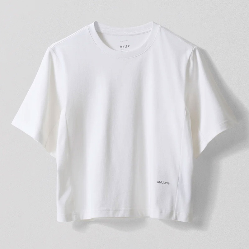 T-Shirt donna Maap Essentials – Bianco