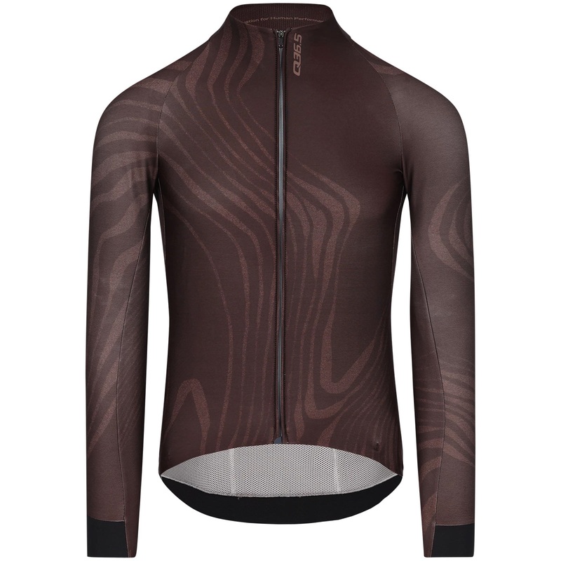Maglia maniche lunghe Q36.5 Gregarius Hybrid Dolomiti – Marrone