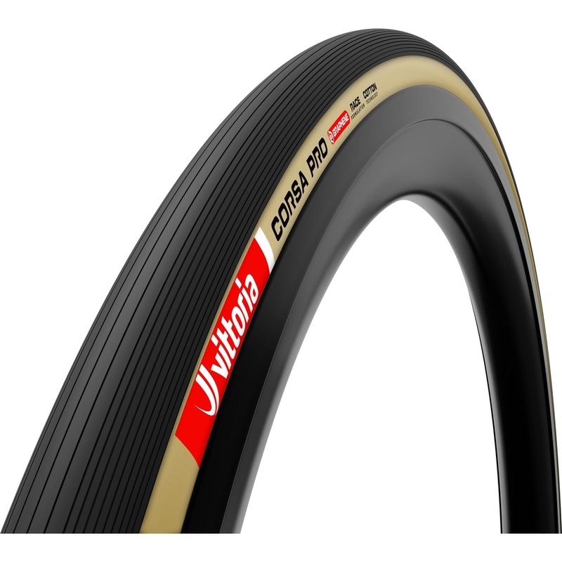 Vittoria Corsa Pro 700x26c Clincher Black Tan G2.0 Tyre