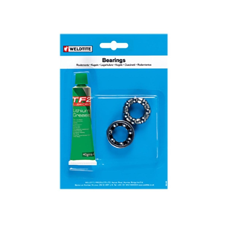 Weldtite 1/4 Rear Hub Bearing & Grease:  1/4