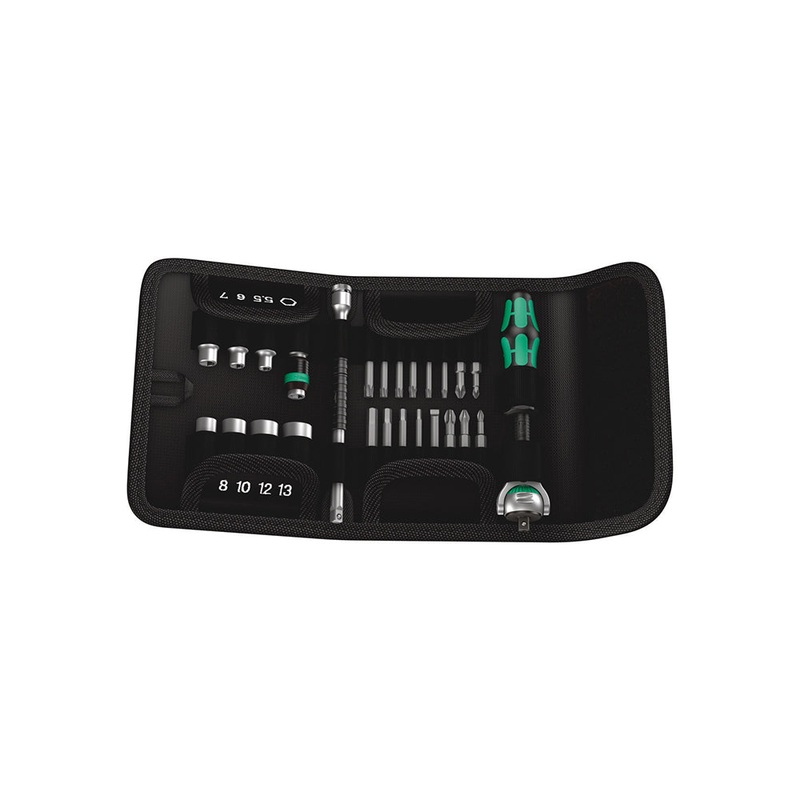 Wera Kraftform Kompakt Zyklop Speed 1/4 Ratchet & 26 Piece Set