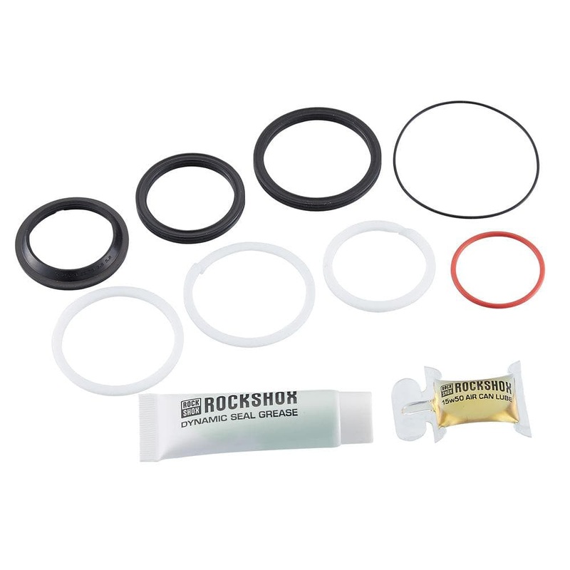 Rockshox Spare – 50 Hour Service Kit (Includes Air Can Seals, Piston Seal, Glide Rings, Grease/Oil) – Thrushaft C1+(2021), Nude/Bold C1+ 2022+, Deluxe /Super Deluxe/Fa C1+(2023+):