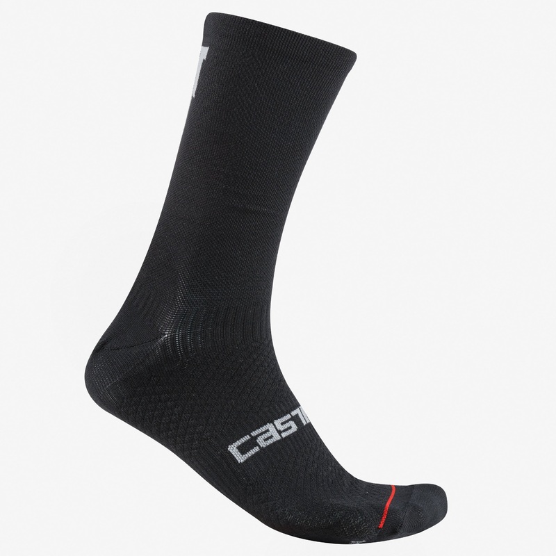 Calze Castelli Como 20 Thermal – Nero