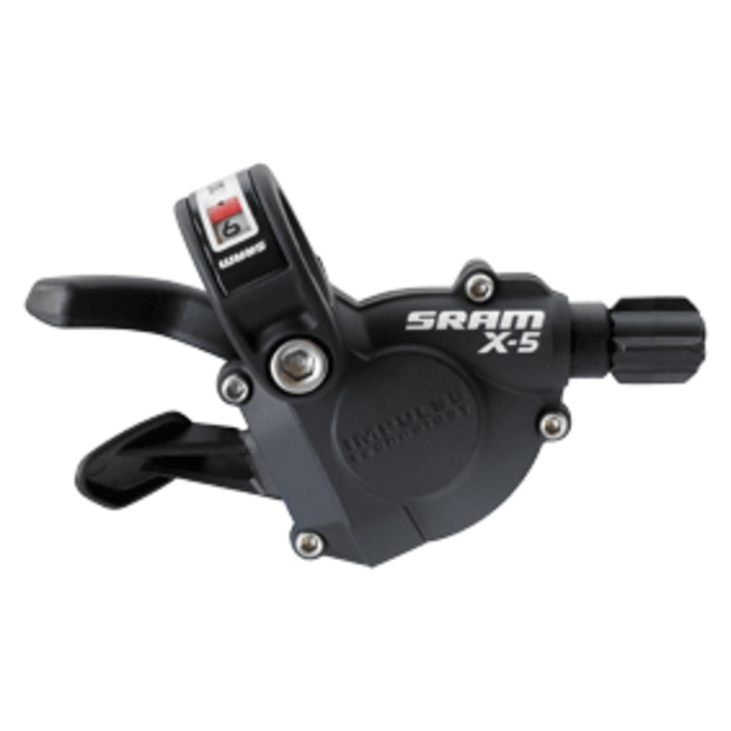 SRAM X5 Trigger|SHIFTER X5 TRIGGER 9S REAR BLK 00.7015.198.010