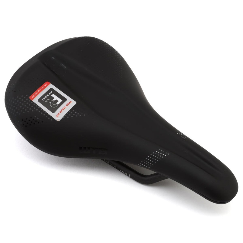 WTB Solano Fusion Form Saddle (Black) (Carbon Fiber Rails) (Medium) (142mm)