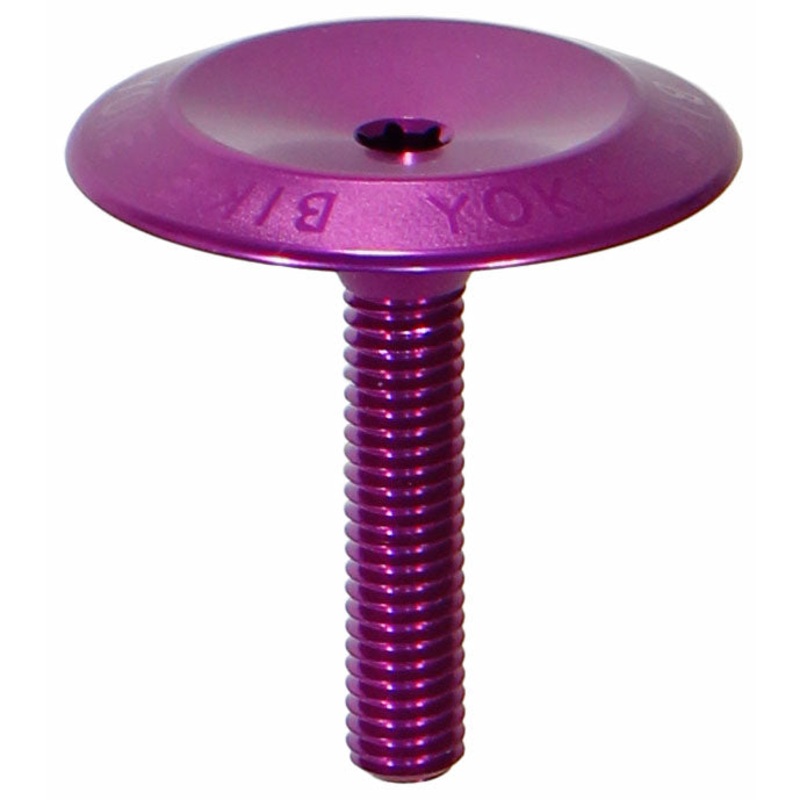 Bike Yoke Topper Top Cap – Purple