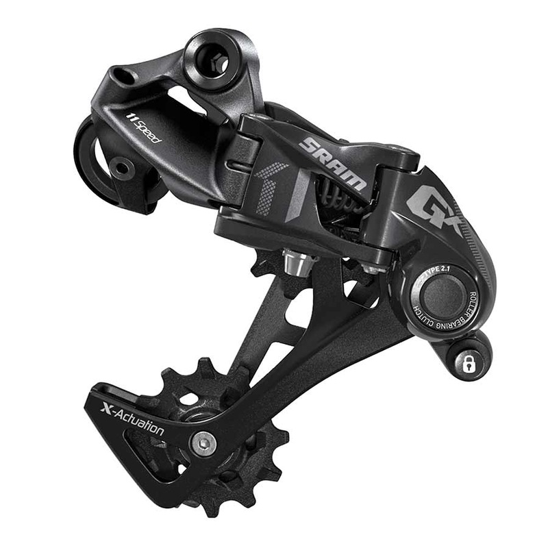 SRAM GX Rear Derailleur – 11 Speed Long Cage Black 1x With Clutch