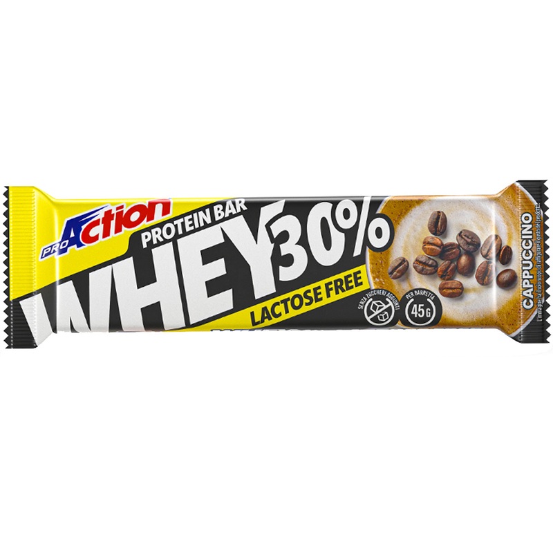 Barretta proteica ProAction Whey Bar – Cappuccino