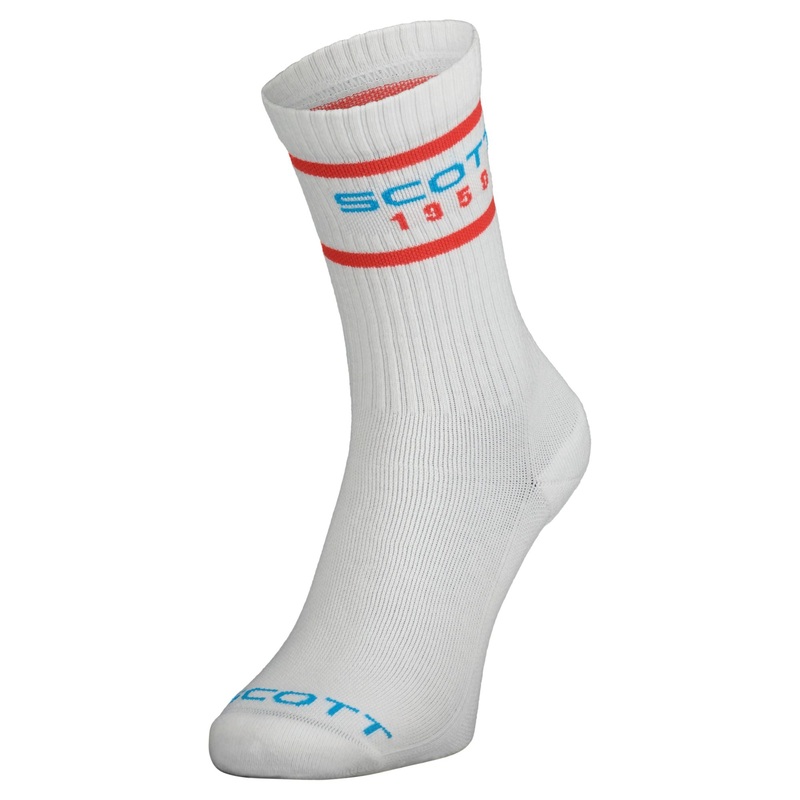 Calze Scott Retro Casual – Bianco