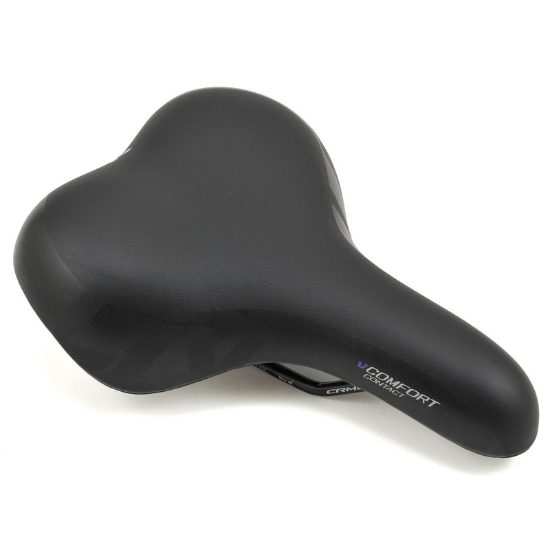 Liv Contact Comfort Women’s Saddle (Black) (Chromoly Rails)