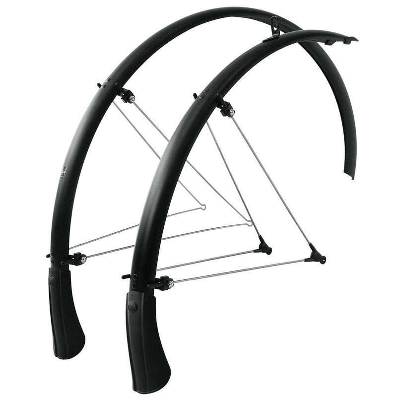 Sks Bluemels Mudguard Set Matt Black:  45Mm 28