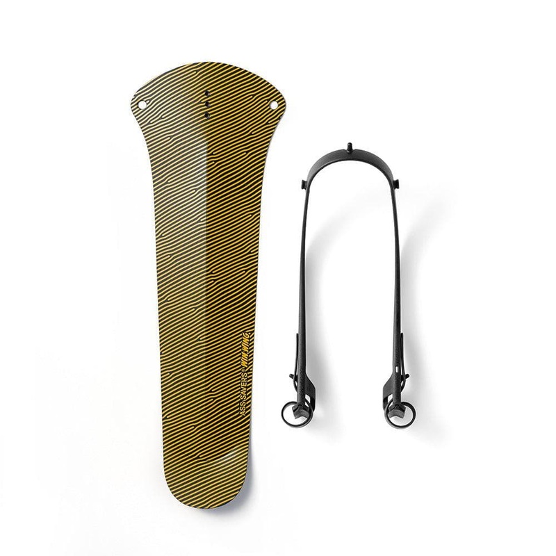 Ass Savers Win Wing Gravel 2 Rear Mudguard Gold