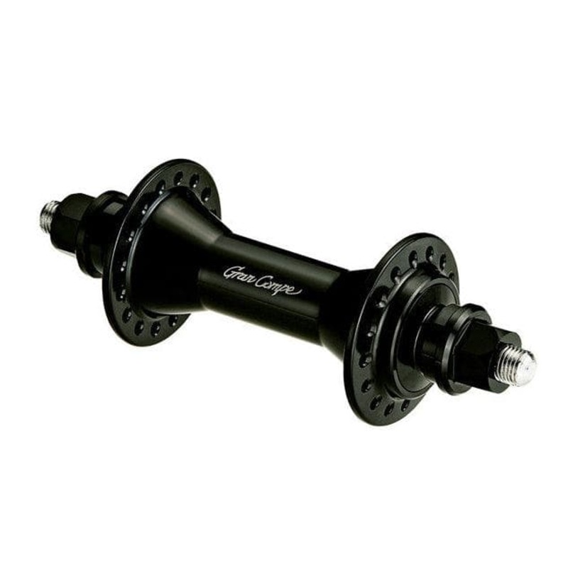 Dia-Compe Small Flange Track Hub 32H Hub Black