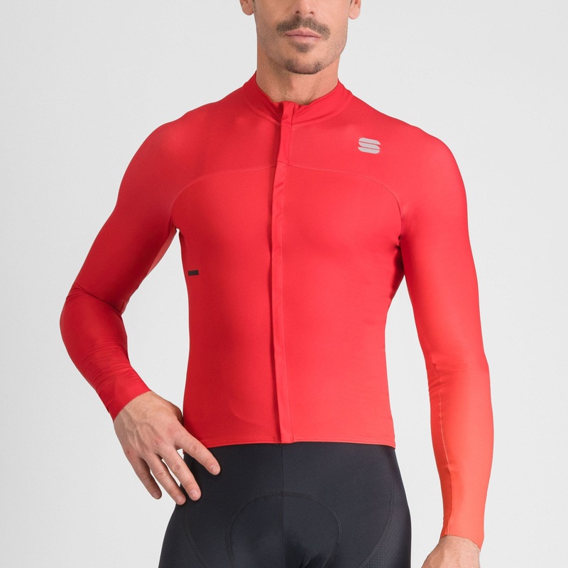 Maglia maniche lunghe Sportful Bodyfit Pro – Rosso chiaro