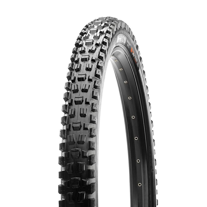 Maxxis Assegai Tire – 29 x 2.5 Tubeless Folding BLK 3C MaxxGrip DH Wide Trail E-50