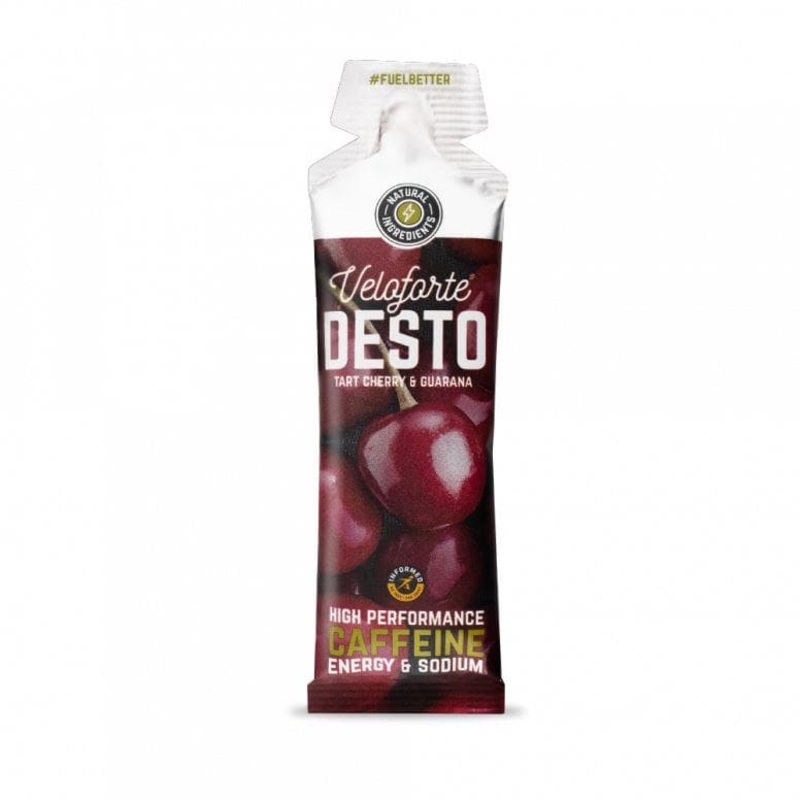 Veloforte Energy Gels – Desto – Cherry & Guarana