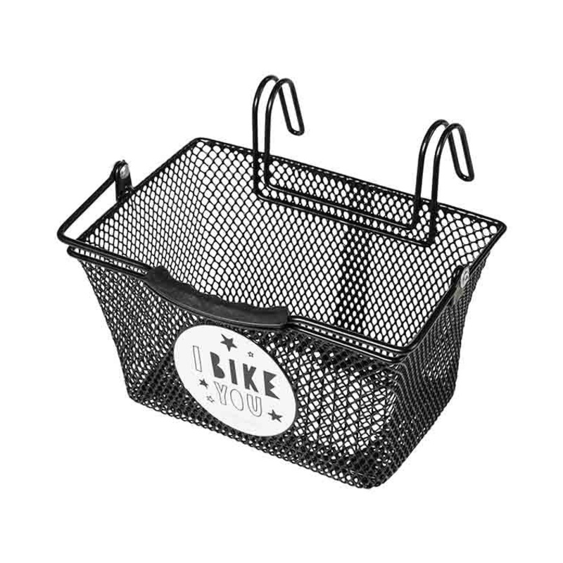 Basil – Tivoli Kids Basket|BASIL TIVOLI , JUNIOR BASKET,DOUBLE HOOKS, BLACK.