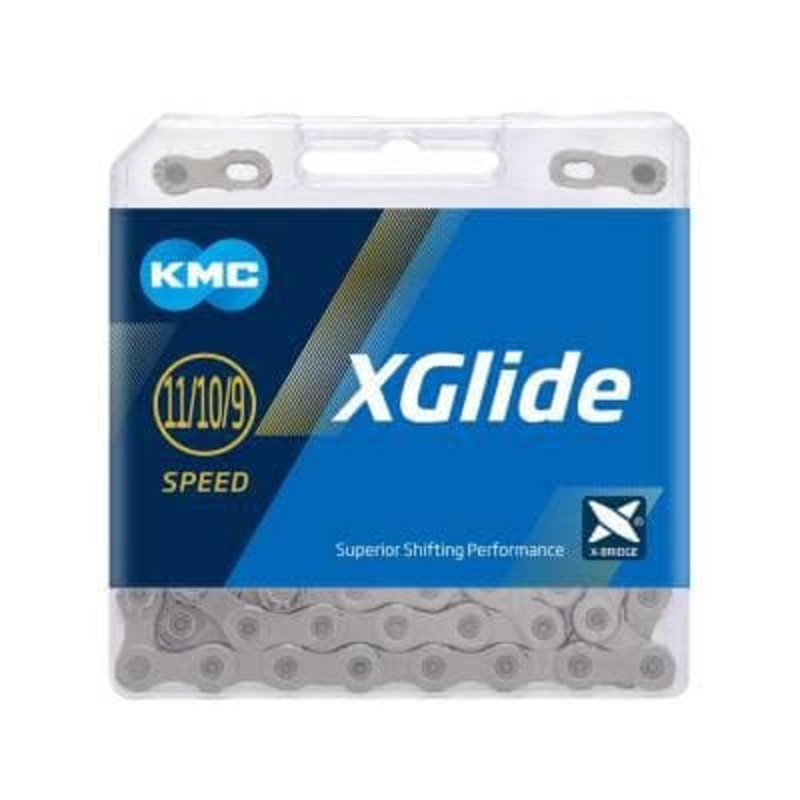 KMC X-Glide Grey Cues Chain 118L