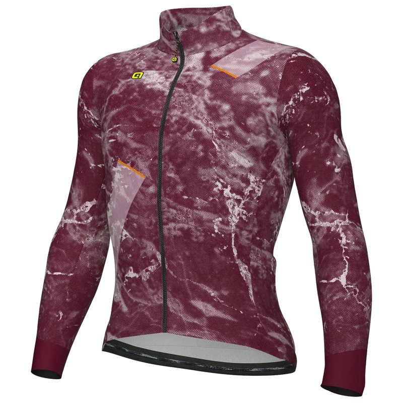 Maglia maniche lunghe Ale Pragma Space – Bordeaux