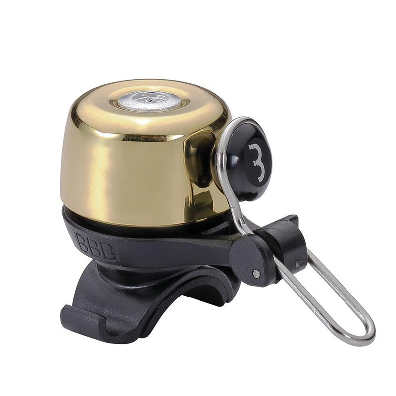 BBB – Noisy Bell|BBB BRASS BIKE BELL NOISY GLOSSY GOLD