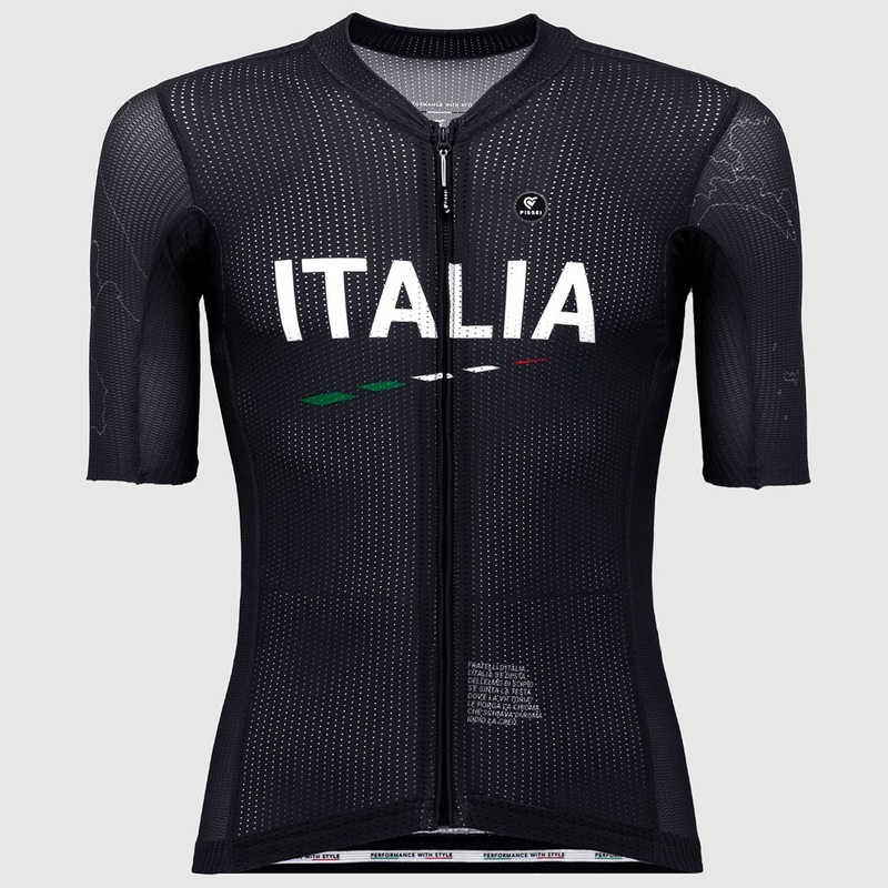 Maglia Pissei Sanremo Italia – Nero