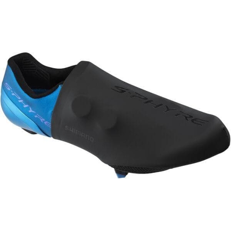 Shimano Clothing Men’s, S-PHYRE Half Shoe Cover, Black