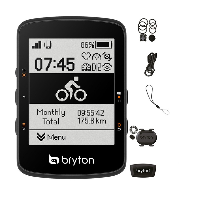 Bryton GPS RIDER 460D – Nero|Taglia unica|Nero