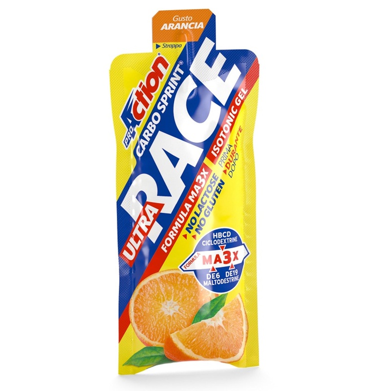 Gel ProAction Carbo Sprint Ultra Race – Arancia