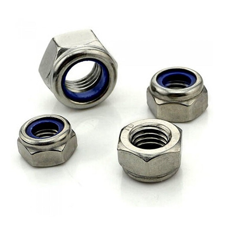 Whitworth/UNC Nyloc Nuts|NUT WHITWORTH/UNC NYLOC 1/4″ (10)|NUT WHITWORTH/UNC NYLOC 5/16″ (10)|NUT WHITWORTH/UNC NYLOC 3/8″ (10)