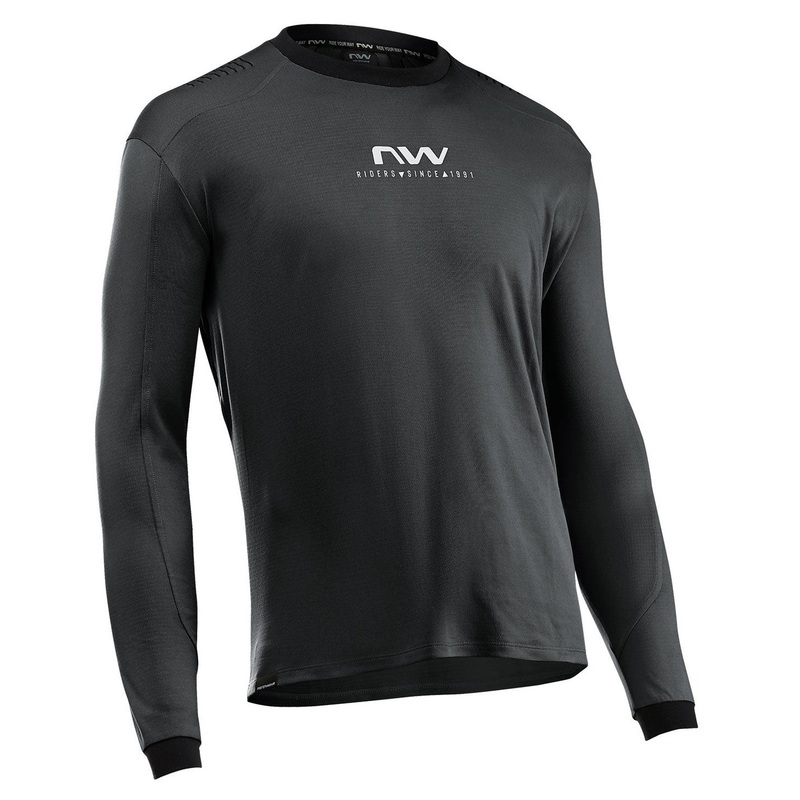 Maglia maniche lunghe Northwave Sharp – Nero bianco