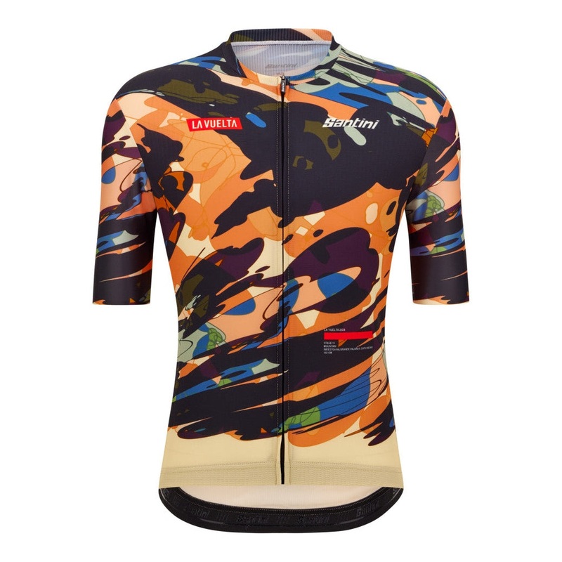 Maglia Santini Vuelta Espana 2024 – Cuitu Negru
