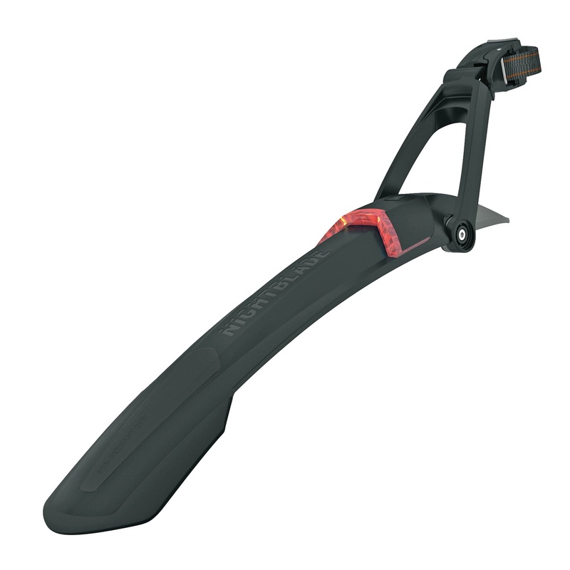Sks Nightblade Mudguard With Integrated Light: Black 26-27.5