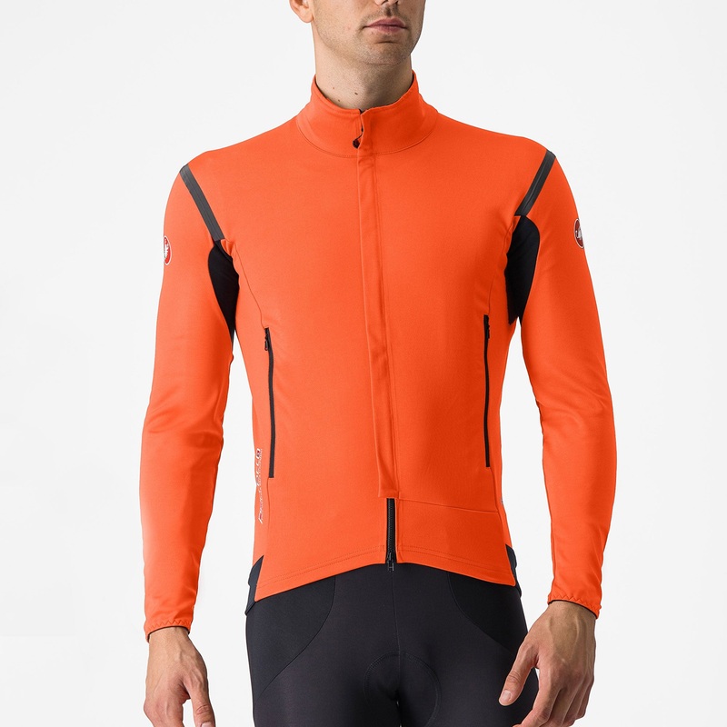 Giacca Castelli Perfetto RoS 2 – Arancio scuro