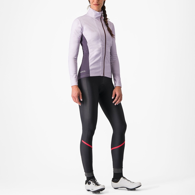 Calzamaglia senza bretelle donna Castelli Velocissima DT – Rosa scuro