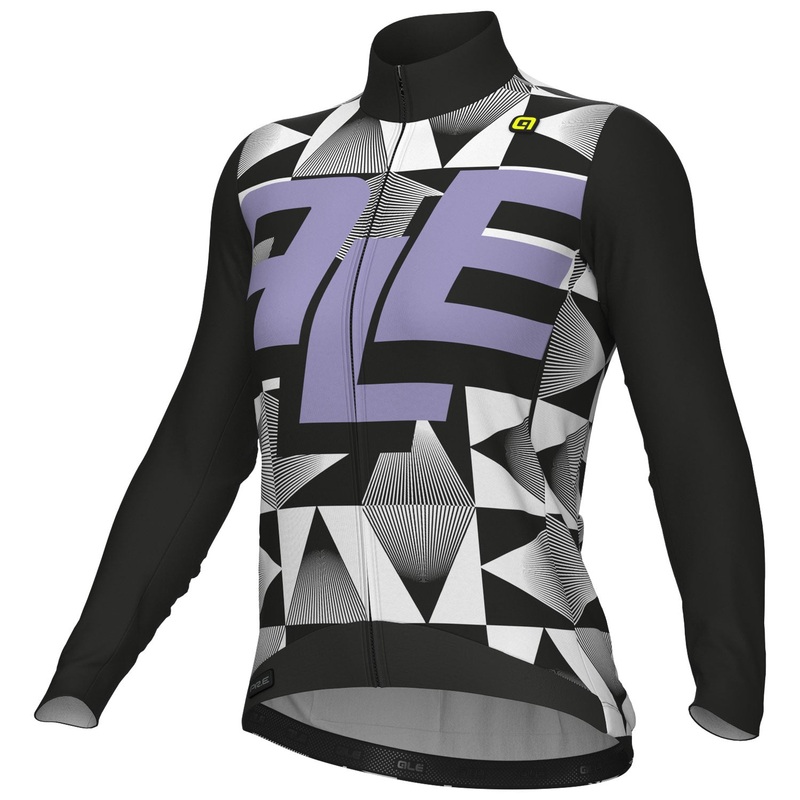 Maglia maniche lunghe donna Ale PR-E Multiverso – Nero