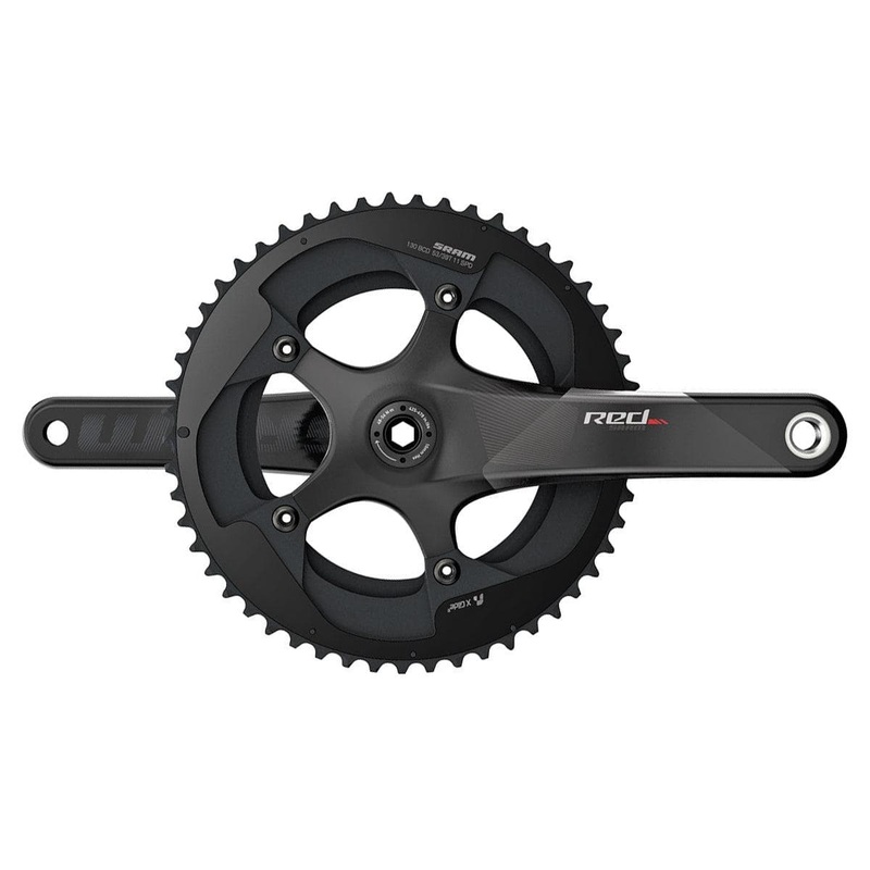 Sram Crank Set Red Bb30 172.5 50-34 Yaw Bearings Not Included C2:  11Spd 172.5Mm 50-34T