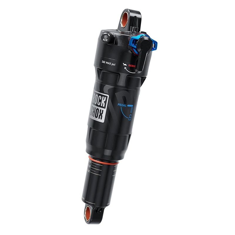 RockShox Deluxe Ultimate RCT Rear Shock – 190 x 37.5mm LinearAir 2 Tokens Reb/LComp 380lb L/O Force Std C1 Yeti SB100 2018-2012
