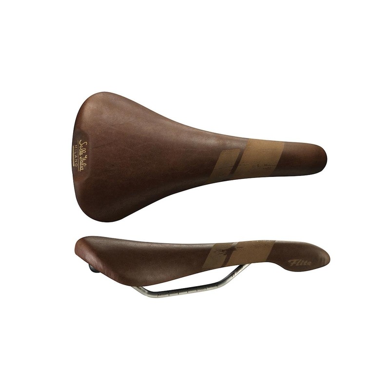 Selle Italia FLITE BULLITT Saddle (Brown) (Handmade) (Leather)