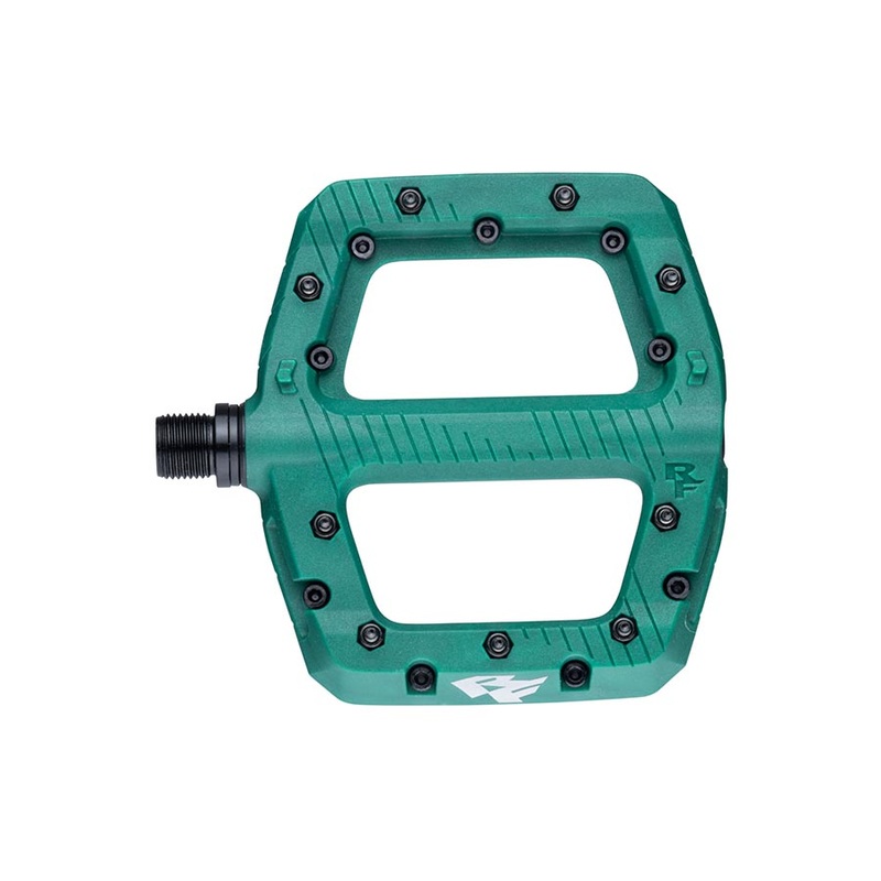 RaceFace Chester Pedals – Platform Composite 9/16 Large Green