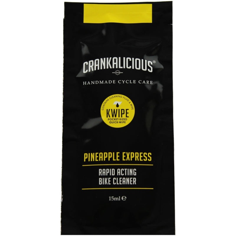 Crankalicious Pineapple Express 15ml Kwipe Rapid Acting Bike Cleaner