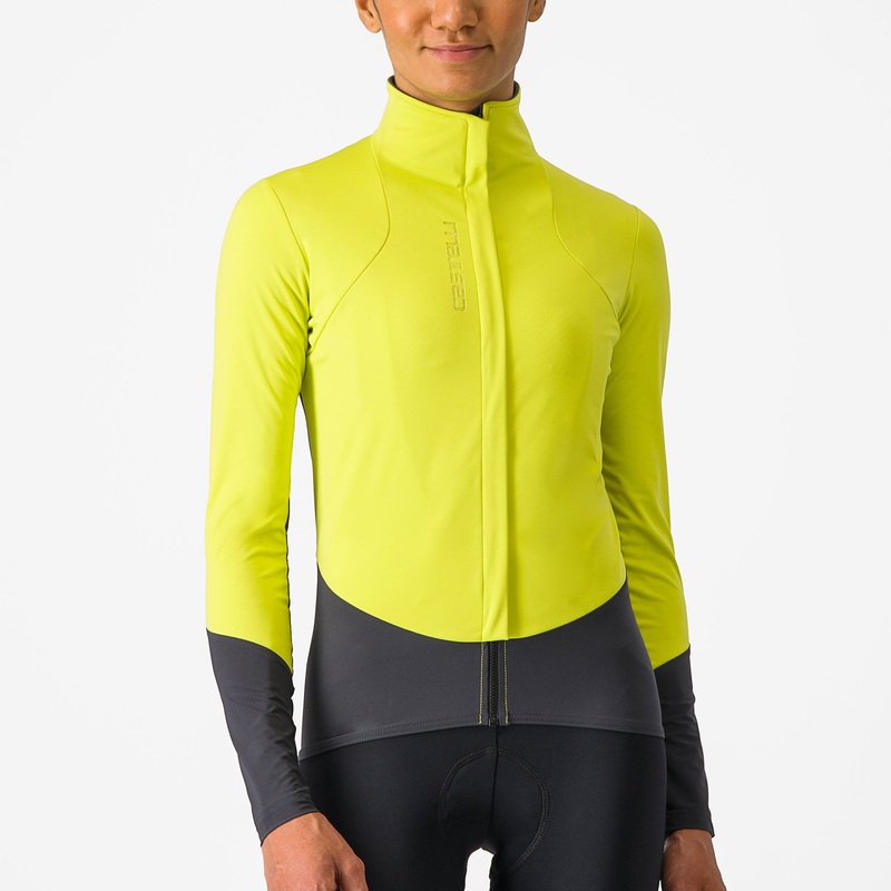 Giacca donna Castelli Beta RoS – Giallo grigio