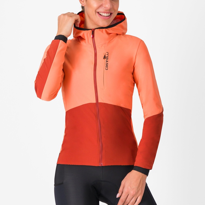 Giacca donna Castelli Fly Unltd – Arancio