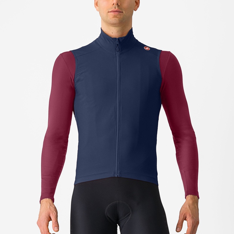 Gilet Castelli Espresso – Blu|XS|S|M|L|XL|XXL|XXXL|Blu